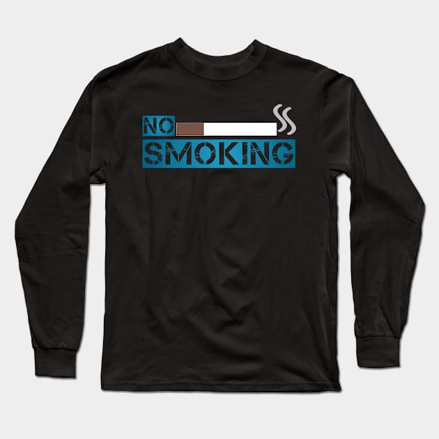 No Smoking Long Sleeve T-Shirt by Menu.D